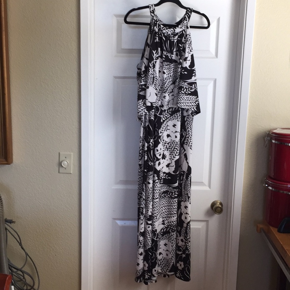 ALLURE by Julie CK ,Maxi Dress. (W) 1X NWOT